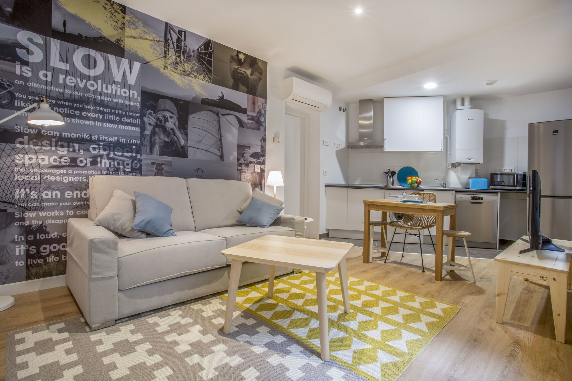Slow Suites Luchana Madrid Inreriör bild