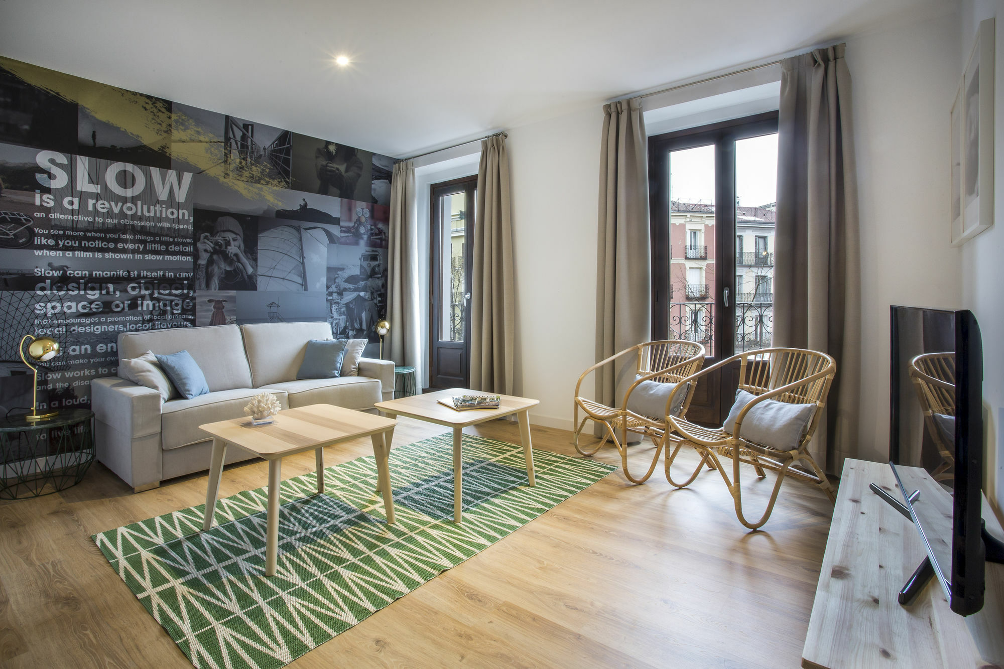 Slow Suites Luchana Madrid Exteriör bild